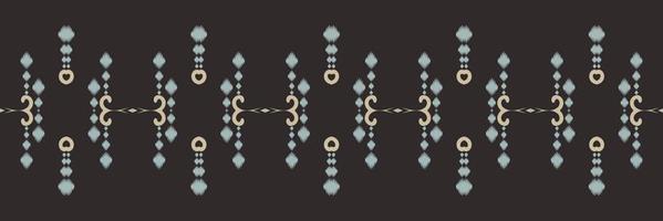 Batik Textile Motif ikat Aztec seamless pattern digital vector design for Print saree Kurti Borneo Fabric border brush symbols swatches designer