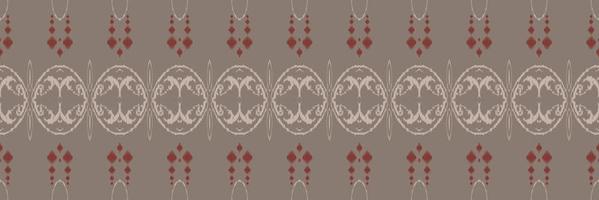 textil batik filipino ikat patrón sin costuras diseño vectorial digital para imprimir saree kurti borde de tela símbolos de pincel muestras ropa de fiesta vector
