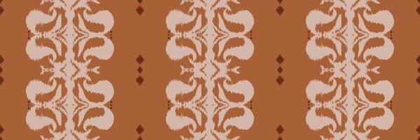 Batik Textile Ethnic ikat damask seamless pattern digital vector design for Print saree Kurti Borneo Fabric border brush symbols swatches designer