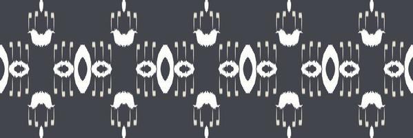 Batik Textile ikat background seamless pattern digital vector design for Print saree Kurti Borneo Fabric border brush symbols swatches stylish