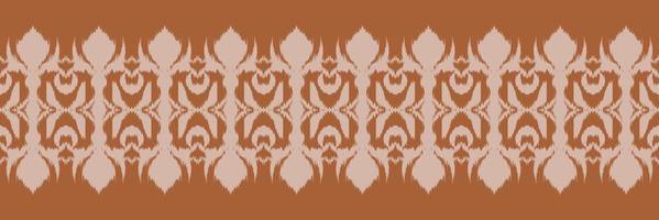Batik Textile ikat print seamless pattern digital vector design for Print saree Kurti Borneo Fabric border brush symbols swatches designer