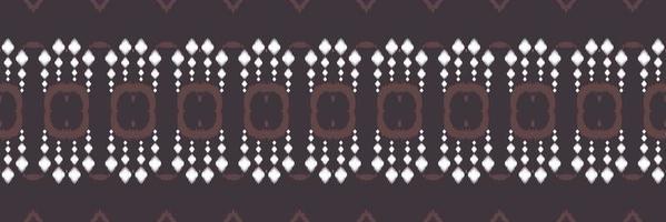 Ikat seamless tribal chevron Seamless Pattern. Ethnic Geometric Ikkat Batik Digital vector textile Design for Prints Fabric saree Mughal brush symbol Swaths texture Kurti Kurtis Kurtas