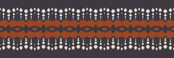 Ikat flower tribal cross Seamless Pattern. Ethnic Geometric Ikkat Batik Digital vector textile Design for Prints Fabric saree Mughal brush symbol Swaths texture Kurti Kurtis Kurtas
