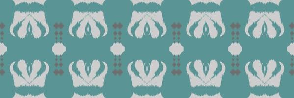 Ikat prints batik textile seamless pattern digital vector design for Print saree Kurti Borneo Fabric border brush symbols swatches cotton