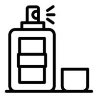 Man french perfume icon, outline style vector