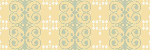 batik textil étnico ikat fondo de patrones sin fisuras diseño vectorial digital para imprimir saree kurti borneo borde de tela símbolos de pincel muestras con estilo vector