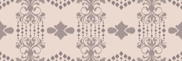 ikat imprime batik textil patrón sin costuras diseño de vector digital para imprimir saree kurti borneo borde de tela símbolos de pincel muestras con estilo