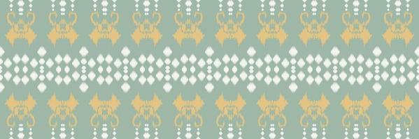 Ikat seamless tribal Aztec Seamless Pattern. Ethnic Geometric Ikkat Batik Digital vector textile Design for Prints Fabric saree Mughal brush symbol Swaths texture Kurti Kurtis Kurtas