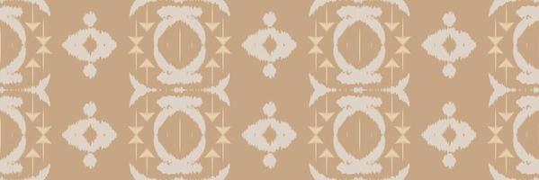 Batik Textile ikat vector seamless pattern digital vector design for Print saree Kurti Borneo Fabric border brush symbols swatches designer
