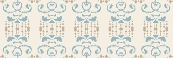 Ikat seamless tribal art Geometric Traditional ethnic oriental design for the background. Folk embroidery, Indian, Scandinavian, Gypsy, Mexican, African rug, wallpaper. vector