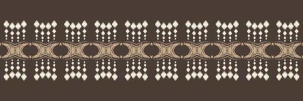 Ikat fabric tribal chevron Seamless Pattern. Ethnic Geometric Ikkat Batik Digital vector textile Design for Prints Fabric saree Mughal brush symbol Swaths texture Kurti Kurtis Kurtas