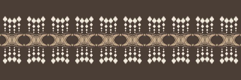 Ikat fabric tribal chevron Seamless Pattern. Ethnic Geometric Ikkat Batik Digital vector textile Design for Prints Fabric saree Mughal brush symbol Swaths texture Kurti Kurtis Kurtas