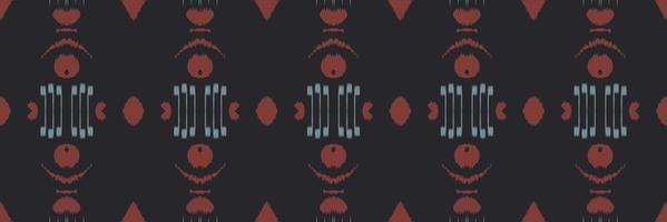 Motif ikat prints batik textile seamless pattern digital vector design for Print saree Kurti Borneo Fabric border brush symbols swatches designer