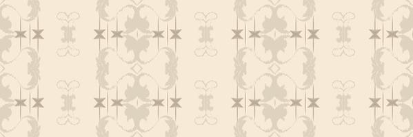 batik textil ikat textura de patrones sin fisuras diseño vectorial digital para imprimir saree kurti borneo borde de tela símbolos de pincel muestras ropa de fiesta vector