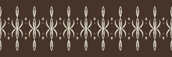 Ikat floral tribal Aztec Seamless Pattern. Ethnic Geometric Batik Ikkat Digital vector textile Design for Prints Fabric saree Mughal brush symbol Swaths texture Kurti Kurtis Kurtas