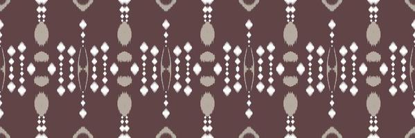 batik textil ikat marco de patrones sin fisuras diseño vectorial digital para imprimir saree kurti borneo borde de tela símbolos de pincel muestras diseñador vector