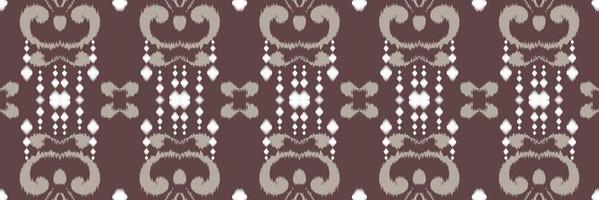 Ikat seamless pattern tribal backgrounds Geometric Traditional ethnic oriental design for the background. Folk embroidery, Indian, Scandinavian, Gypsy, Mexican, African rug, wallpaper. vector