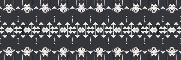 Ikat seamless pattern tribal art Seamless Pattern. Ethnic Geometric Batik Ikkat Digital vector textile Design for Prints Fabric saree Mughal brush symbol Swaths texture Kurti Kurtis Kurtas