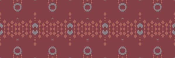 batik textil ikat marco de patrones sin fisuras diseño vectorial digital para imprimir saree kurti borneo borde de tela símbolos de pincel muestras ropa de fiesta vector