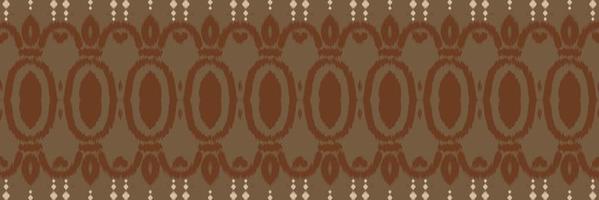 étnico ikat vector batik textil patrón sin costuras diseño de vector digital para imprimir saree kurti borneo borde de tela símbolos de pincel muestras con estilo