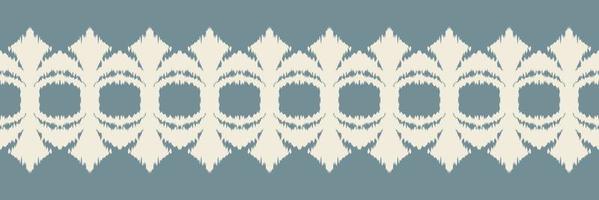 Batik Textile ikat fabric seamless pattern digital vector design for Print saree Kurti Borneo Fabric border brush symbols swatches cotton