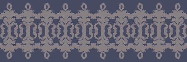 Batik Textile ikat triangle seamless pattern digital vector design for Print saree Kurti Borneo Fabric border brush symbols swatches designer