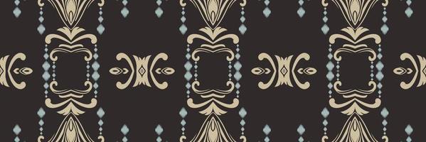 Motif ikat designs batik textile seamless pattern digital vector design for Print saree Kurti Borneo Fabric border brush symbols swatches designer