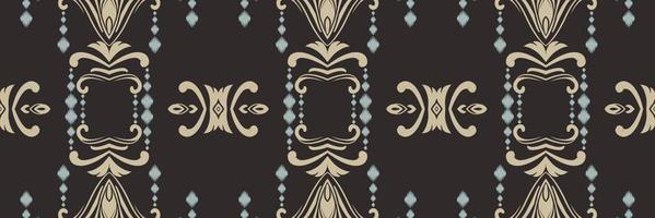 motivo ikat diseños batik textil patrones sin fisuras diseño vectorial digital para imprimir saree kurti borde de tela símbolos de pincel muestras diseñador vector