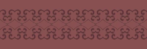 Ethnic ikat vector batik textile seamless pattern digital vector design for Print saree Kurti Borneo Fabric border brush symbols swatches party wear