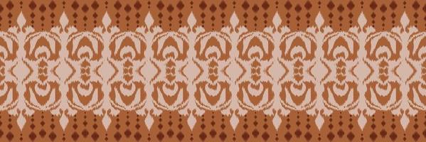 patrón sin costuras de color tribal de borde ikat. étnico geométrico ikkat batik vector digital diseño textil para estampados tela sari mughal cepillo símbolo franjas textura kurti kurtis kurtas