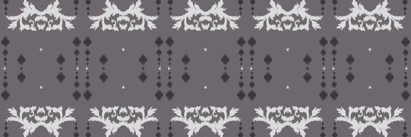 Motif ikat Aztec batik textile seamless pattern digital vector design for Print saree Kurti Borneo Fabric border brush symbols swatches stylish