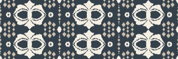 Batik Textile Motif ikat triangle seamless pattern digital vector design for Print saree Kurti Borneo Fabric border brush symbols swatches designer