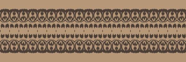 batik textil ikkat o ikat textura de patrones sin fisuras diseño vectorial digital para imprimir saree kurti borneo borde de tela símbolos de pincel diseñador de muestras vector