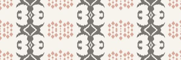 Batik Textile Ethnic ikat background seamless pattern digital vector design for Print saree Kurti Borneo Fabric border brush symbols swatches designer