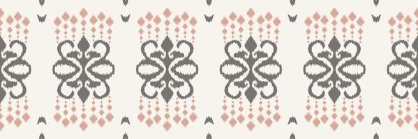 Batik Textile Ethnic ikat background seamless pattern digital vector design for Print saree Kurti Borneo Fabric border brush symbols swatches designer