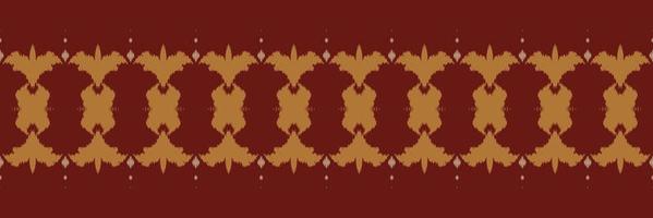 Batik Textile ikat design seamless pattern digital vector design for Print saree Kurti Borneo Fabric border brush symbols swatches designer