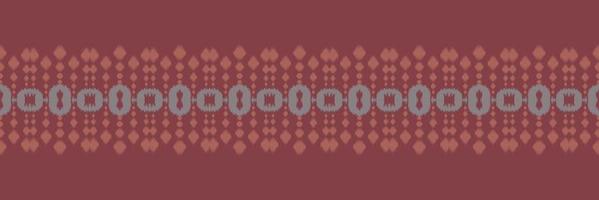 Ikat flowers tribal chevron Seamless Pattern. Ethnic Geometric Batik Ikkat Digital vector textile Design for Prints Fabric saree Mughal brush symbol Swaths texture Kurti Kurtis Kurtas