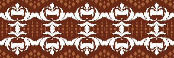 Ikat fabric tribal African Seamless Pattern. Ethnic Geometric Batik Ikkat Digital vector textile Design for Prints Fabric saree Mughal brush symbol Swaths texture Kurti Kurtis Kurtas