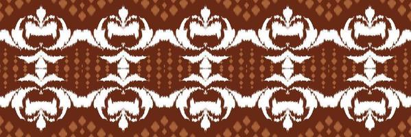 Ikat fabric tribal African Seamless Pattern. Ethnic Geometric Batik Ikkat Digital vector textile Design for Prints Fabric saree Mughal brush symbol Swaths texture Kurti Kurtis Kurtas