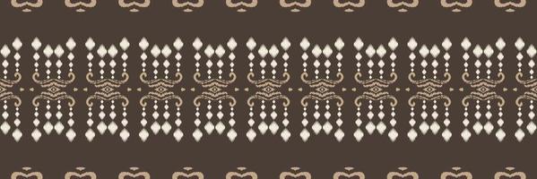 ikat raya tribal cruz de patrones sin fisuras. étnico geométrico ikkat batik vector digital diseño textil para estampados tela sari mughal cepillo símbolo franjas textura kurti kurtis kurtas