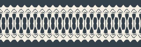 motivo textil batik ikat triángulo patrón sin costuras diseño de vector digital para imprimir saree kurti borneo borde de tela símbolos de pincel muestras diseñador