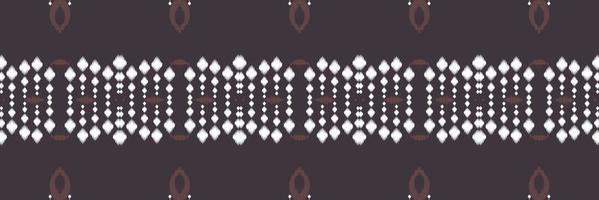 Batik Textile ikat frame seamless pattern digital vector design for Print saree Kurti Borneo Fabric border brush symbols swatches stylish