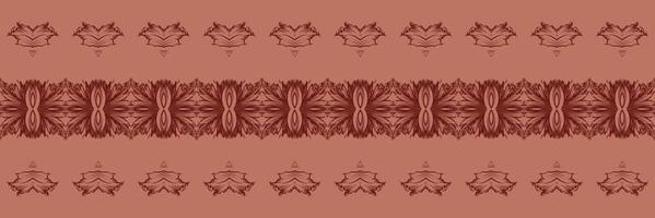 batik textil ikat chevron patrón sin costuras diseño de vector digital para imprimir saree kurti borneo borde de tela símbolos de pincel muestras elegantes