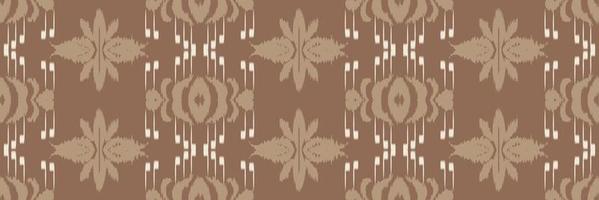 batik motivo textil ikat imprimir patrón sin costuras diseño vectorial digital para imprimir saree kurti borneo borde de tela símbolos de pincel muestras elegantes vector