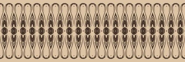 Batik Textile Ikkat or ikat designs seamless pattern digital vector design for Print saree Kurti Borneo Fabric border brush symbols swatches stylish