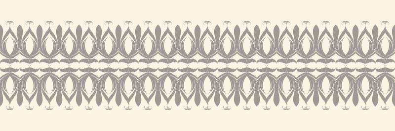 Batik Textile Ikkat or ikat flower seamless pattern digital vector design for Print saree Kurti Borneo Fabric border brush symbols swatches cotton