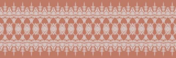 Batik Textile Ikkat or ikat stripe seamless pattern digital vector design for Print saree Kurti Borneo Fabric border brush symbols swatches party wear