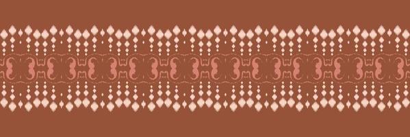 Ikat floral tribal chevron Seamless Pattern. Ethnic Geometric Batik Ikkat Digital vector textile Design for Prints Fabric saree Mughal brush symbol Swaths texture Kurti Kurtis Kurtas