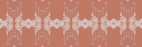 Ikat damask batik textile seamless pattern digital vector design for Print saree Kurti Borneo Fabric border brush symbols swatches designer