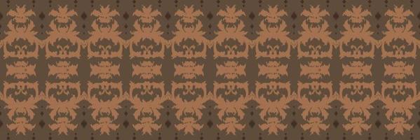Ikat fabric tribal background Seamless Pattern. Ethnic Geometric Ikkat Batik Digital vector textile Design for Prints Fabric saree Mughal brush symbol Swaths texture Kurti Kurtis Kurtas